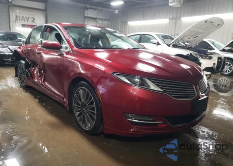 2014 Lincoln Mkz Hybrid from USA, damaged, VIN 3LN6L2LU5ER825837